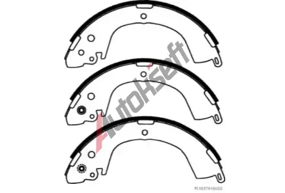 HERTH+BUSS JAKOPARTS Sada brzdovch elist JAK J3505034, J3505034