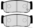 HERTH+BUSS JAKOPARTS Sada brzdovch destiek - kotouov brzda JAK J3610517, J3610517