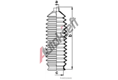 HERTH+BUSS JAKOPARTS Sada manet - zen JAK J4103009, J4103009