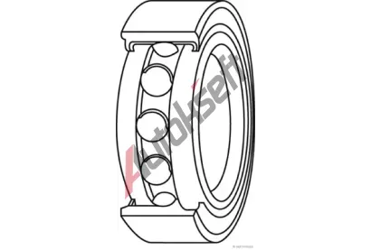 HERTH+BUSS JAKOPARTS Sada loiska kola JAK J4718010, J4718010