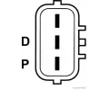HERTH+BUSS JAKOPARTS Alterntor JAK J5113079, J5113079