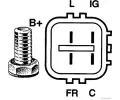 HERTH+BUSS JAKOPARTS Alterntor JAK J5114037, J5114037