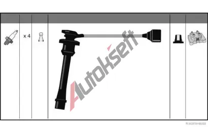 HERTH+BUSS JAKOPARTS Sada kabel pro zapalovn JAK J5382016, J5382016