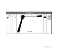 HERTH+BUSS JAKOPARTS Sada kabel pro zapalovn JAK J5388019, J5388019