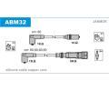 Sada kabel pro zapalovn JANMOR ‐ JNM ABM32