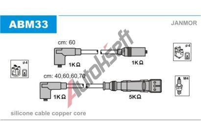 JANMOR Sada kabel pro zapalovn JNM ABM33, ABM33