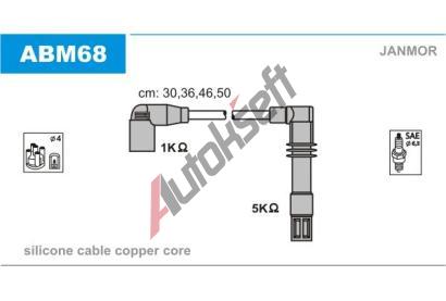 JANMOR Sada kabel pro zapalovn JNM ABM68, ABM68