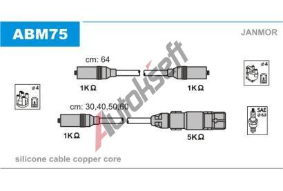 JANMOR Sada kabel pro zapalovn JNM ABM75, ABM75