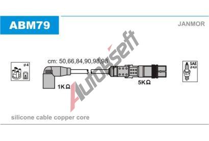 JANMOR Sada kabel pro zapalovn JNM ABM79, ABM79