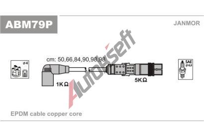 JANMOR Sada kabel pro zapalovn JNM ABM79P, ABM79P