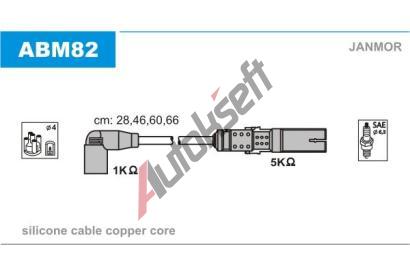 JANMOR Sada kabel pro zapalovn JNM ABM82, ABM82