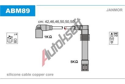 JANMOR Sada kabel pro zapalovn JNM ABM89, ABM89