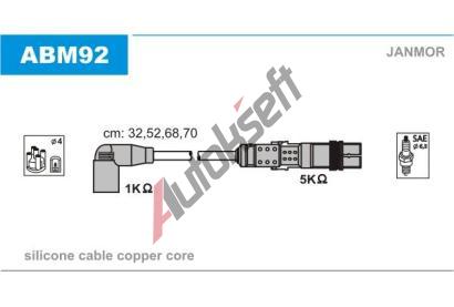 JANMOR Sada kabel pro zapalovn JNM ABM92, ABM92