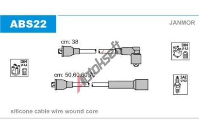 JANMOR Sada kabel� pro zapalov�n� JNM ABS22, ABS22