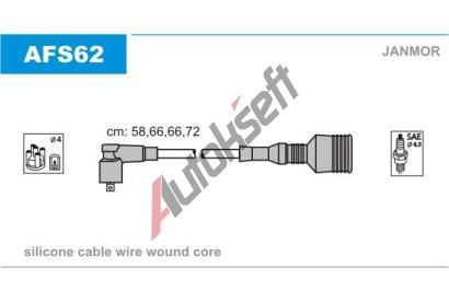 JANMOR Sada kabel pro zapalovn JNM AFS62, AFS62