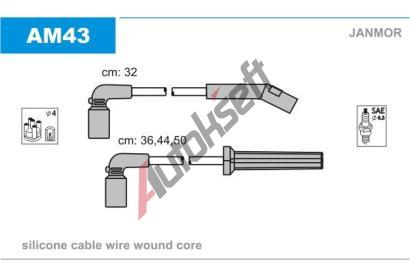 JANMOR Sada kabel pro zapalovn JNM AM43, AM43