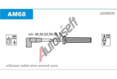 JANMOR Sada kabel pro zapalovn JNM AM68, AM68