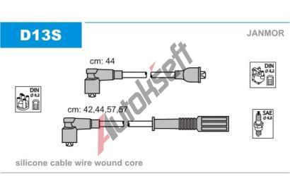 JANMOR Sada kabel pro zapalovn JNM D13S.P, D13S.P
