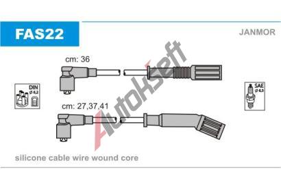 JANMOR Sada kabel pro zapalovn JNM FAS22, FAS22