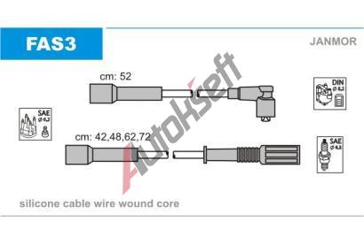 JANMOR Sada kabel pro zapalovn JNM FAS3, FAS3