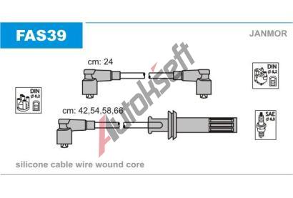 JANMOR Sada kabel pro zapalovn JNM FAS39, FAS39