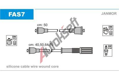 JANMOR Sada kabel pro zapalovn JNM FAS7, FAS7