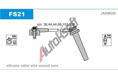 JANMOR Sada kabel pro zapalovn JNM FS21, FS21