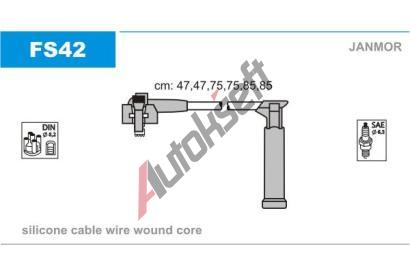 JANMOR Sada kabel pro zapalovn JNM FS42, FS42