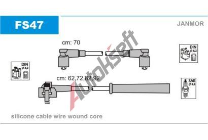 JANMOR Sada kabel pro zapalovn JNM FS47, FS47