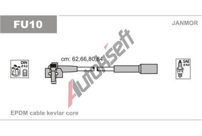 JANMOR Sada kabel pro zapalovn JNM FU10, FU10