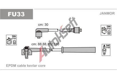 JANMOR Sada kabel pro zapalovn JNM FU33, FU33