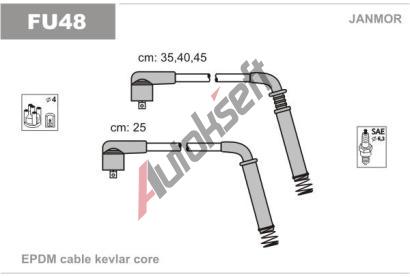 JANMOR Sada kabel pro zapalovn JNM FU48, FU48