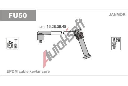JANMOR Sada kabel pro zapalovn JNM FU50, FU50
