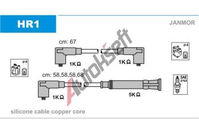 JANMOR Sada kabel pro zapalovn JNM HR1, HR1