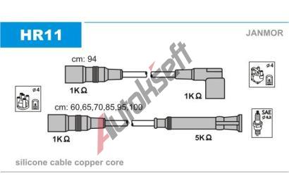 JANMOR Sada kabel pro zapalovn JNM HR11, HR11