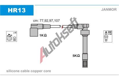 JANMOR Sada kabel pro zapalovn JNM HR13, HR13