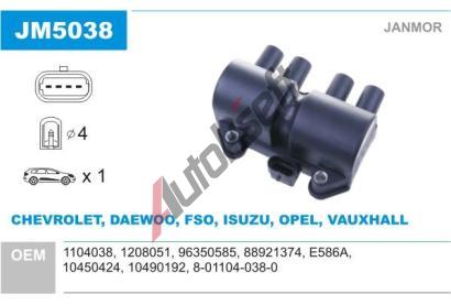 JANMOR Zapalovac cvka JNM JM5038, JM5038