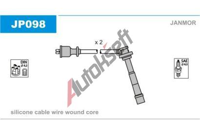 JANMOR Sada kabel pro zapalovn JNM JP098, JP098