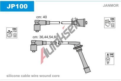 JANMOR Sada kabel pro zapalovn JNM JP100, JP100