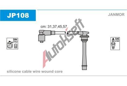 JANMOR Sada kabel pro zapalovn JNM JP108, JP108