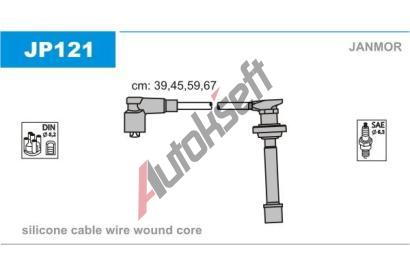 JANMOR Sada kabel pro zapalovn JNM JP121, JP121