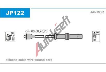 JANMOR Sada kabel pro zapalovn JNM JP122, JP122