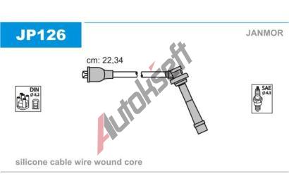 JANMOR Sada kabel pro zapalovn JNM JP126, JP126