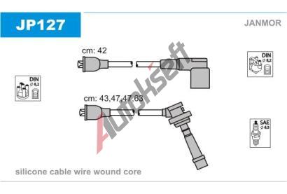 JANMOR Sada kabel pro zapalovn JNM JP127, JP127
