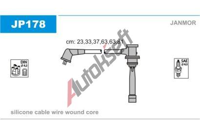 JANMOR Sada kabel pro zapalovn JNM JP178, JP178