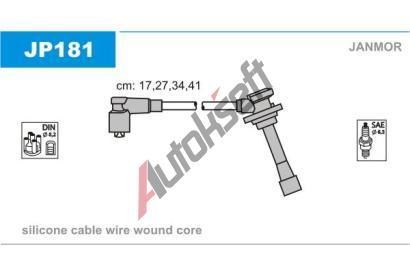 JANMOR Sada kabel pro zapalovn JNM JP181, JP181