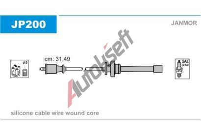 JANMOR Sada kabel pro zapalovn JNM JP200, JP200