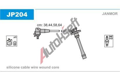 JANMOR Sada kabel pro zapalovn JNM JP204, JP204