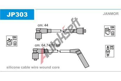 JANMOR Sada kabel pro zapalovn JNM JP303, JP303