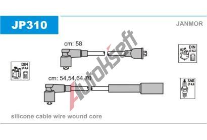 JANMOR Sada kabel pro zapalovn JNM JP310, JP310